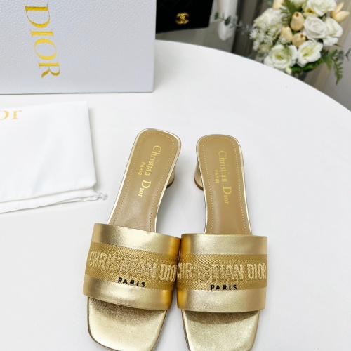 Cheap Christian Dior Slippers For Women #1213248 Replica Wholesale [$82.00 USD] [ITEM#1213248] on Replica Christian Dior Slippers