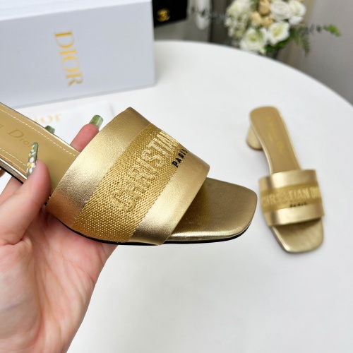 Cheap Christian Dior Slippers For Women #1213248 Replica Wholesale [$82.00 USD] [ITEM#1213248] on Replica Christian Dior Slippers