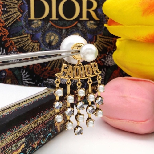 Cheap Christian Dior Earrings For Women #1213253 Replica Wholesale [$27.00 USD] [ITEM#1213253] on Replica Christian Dior Earrings