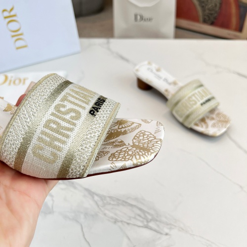 Cheap Christian Dior Slippers For Women #1213260 Replica Wholesale [$85.00 USD] [ITEM#1213260] on Replica Christian Dior Slippers