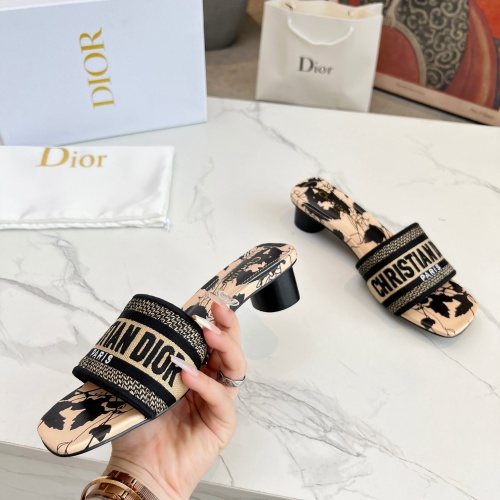 Cheap Christian Dior Slippers For Women #1213263 Replica Wholesale [$85.00 USD] [ITEM#1213263] on Replica Christian Dior Slippers