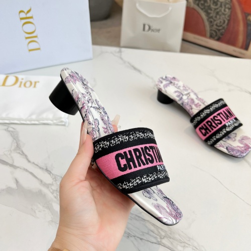 Cheap Christian Dior Slippers For Women #1213264 Replica Wholesale [$85.00 USD] [ITEM#1213264] on Replica Christian Dior Slippers