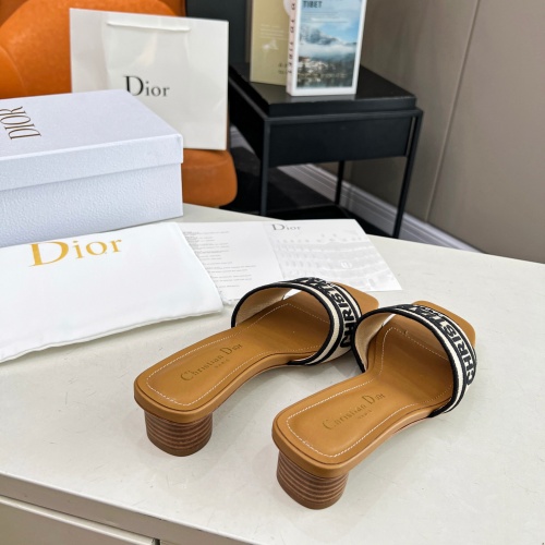 Cheap Christian Dior Slippers For Women #1213268 Replica Wholesale [$85.00 USD] [ITEM#1213268] on Replica Christian Dior Slippers