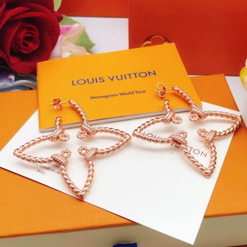 Cheap Louis Vuitton Earrings For Women #1213303 Replica Wholesale [$34.00 USD] [ITEM#1213303] on Replica Louis Vuitton Earrings