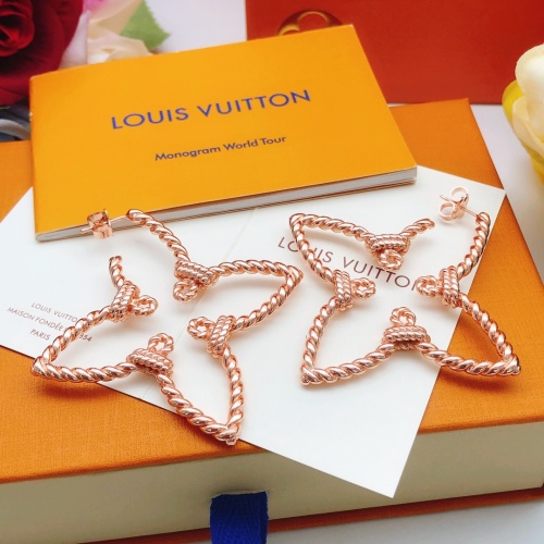 Cheap Louis Vuitton Earrings For Women #1213303 Replica Wholesale [$34.00 USD] [ITEM#1213303] on Replica Louis Vuitton Earrings