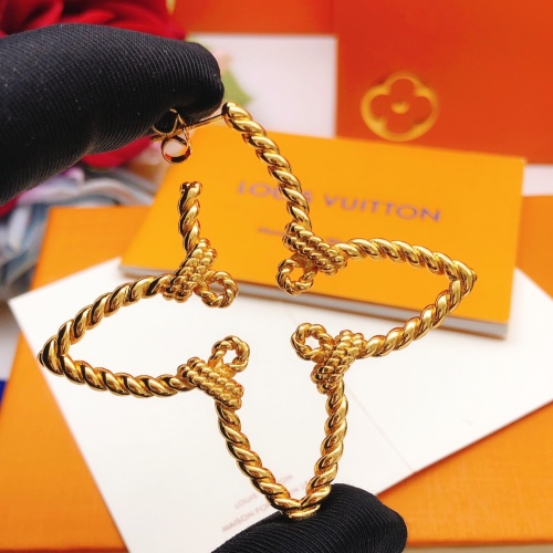 Cheap Louis Vuitton Earrings For Women #1213304 Replica Wholesale [$34.00 USD] [ITEM#1213304] on Replica Louis Vuitton Earrings