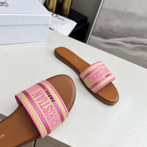 Cheap Christian Dior Slippers For Women #1213319 Replica Wholesale [$76.00 USD] [ITEM#1213319] on Replica Christian Dior Slippers