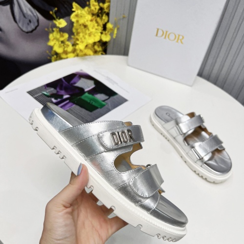 Cheap Christian Dior Slippers For Women #1213321 Replica Wholesale [$92.00 USD] [ITEM#1213321] on Replica Christian Dior Slippers