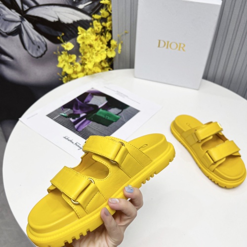 Cheap Christian Dior Slippers For Women #1213323 Replica Wholesale [$92.00 USD] [ITEM#1213323] on Replica Christian Dior Slippers