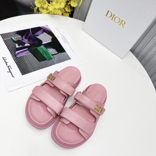 Cheap Christian Dior Slippers For Women #1213325 Replica Wholesale [$92.00 USD] [ITEM#1213325] on Replica Christian Dior Slippers