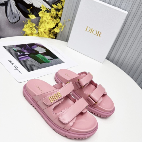 Cheap Christian Dior Slippers For Women #1213325 Replica Wholesale [$92.00 USD] [ITEM#1213325] on Replica Christian Dior Slippers