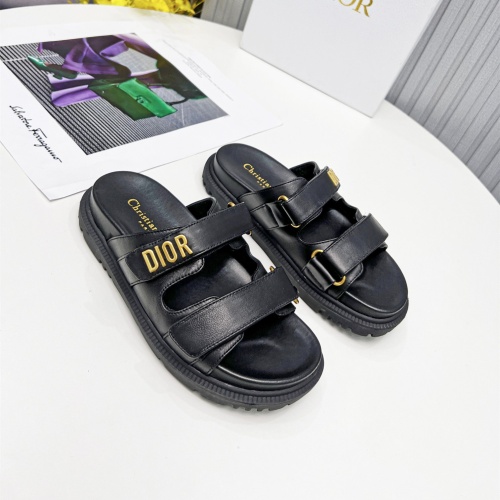 Cheap Christian Dior Slippers For Women #1213326 Replica Wholesale [$92.00 USD] [ITEM#1213326] on Replica Christian Dior Slippers