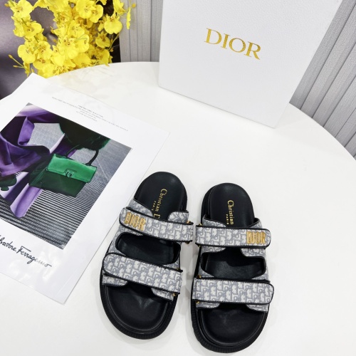 Cheap Christian Dior Slippers For Women #1213327 Replica Wholesale [$92.00 USD] [ITEM#1213327] on Replica Christian Dior Slippers