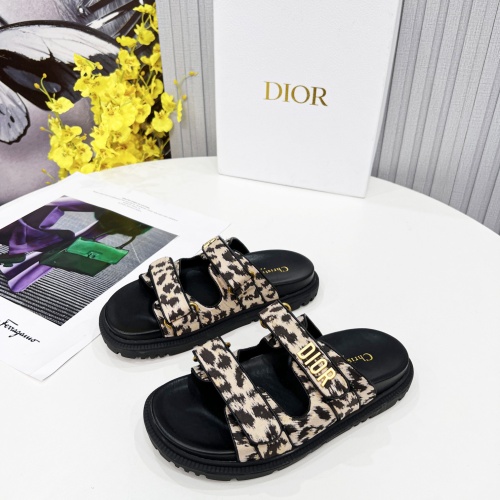 Cheap Christian Dior Slippers For Women #1213329 Replica Wholesale [$92.00 USD] [ITEM#1213329] on Replica Christian Dior Slippers