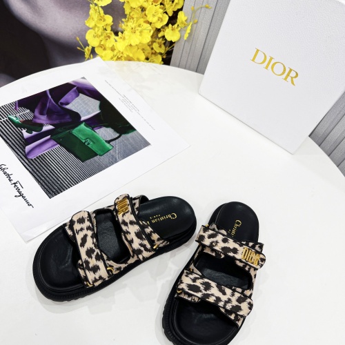 Cheap Christian Dior Slippers For Women #1213329 Replica Wholesale [$92.00 USD] [ITEM#1213329] on Replica Christian Dior Slippers