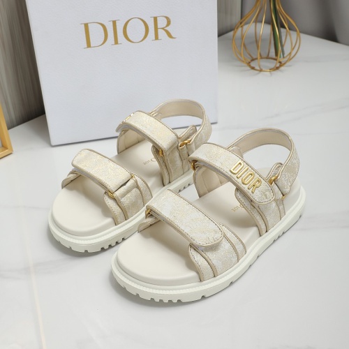 Cheap Christian Dior Sandal For Women #1213332 Replica Wholesale [$98.00 USD] [ITEM#1213332] on Replica Christian Dior Sandal