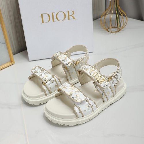 Cheap Christian Dior Sandal For Women #1213333 Replica Wholesale [$98.00 USD] [ITEM#1213333] on Replica Christian Dior Sandal