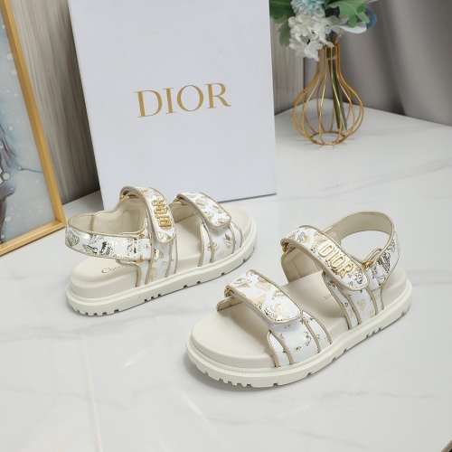 Cheap Christian Dior Sandal For Women #1213333 Replica Wholesale [$98.00 USD] [ITEM#1213333] on Replica Christian Dior Sandal