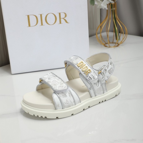 Cheap Christian Dior Sandal For Women #1213334 Replica Wholesale [$98.00 USD] [ITEM#1213334] on Replica Christian Dior Sandal