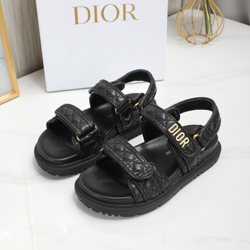 Cheap Christian Dior Sandal For Women #1213344 Replica Wholesale [$98.00 USD] [ITEM#1213344] on Replica Christian Dior Sandal