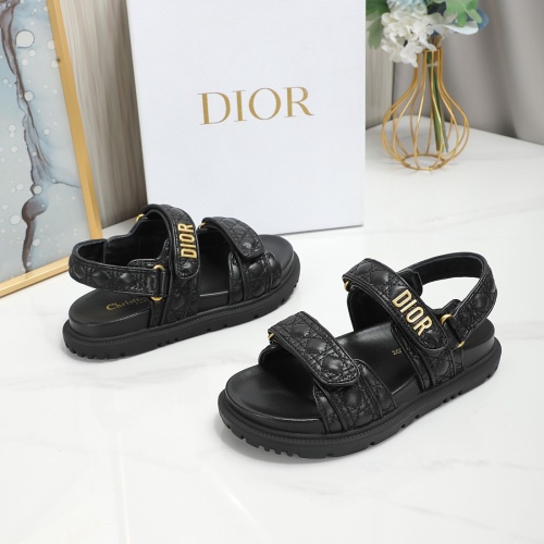 Cheap Christian Dior Sandal For Women #1213344 Replica Wholesale [$98.00 USD] [ITEM#1213344] on Replica Christian Dior Sandal