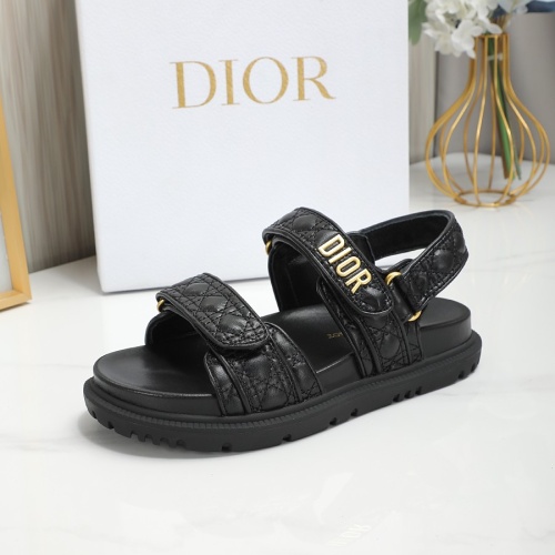 Cheap Christian Dior Sandal For Women #1213344 Replica Wholesale [$98.00 USD] [ITEM#1213344] on Replica Christian Dior Sandal