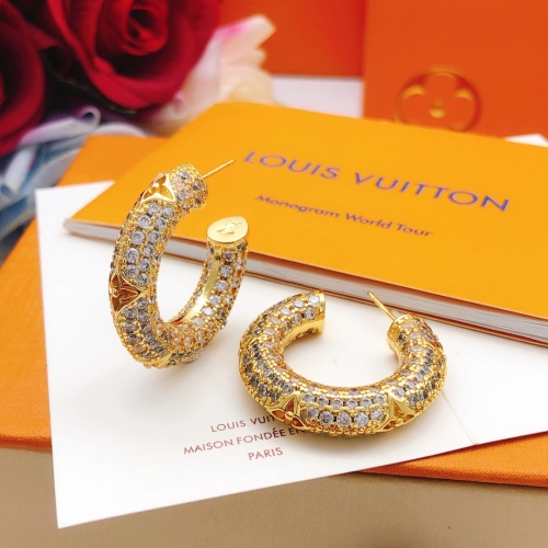 Cheap Louis Vuitton Earrings For Women #1213345 Replica Wholesale [$36.00 USD] [ITEM#1213345] on Replica Louis Vuitton Earrings