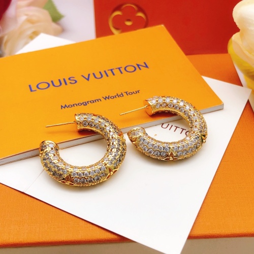 Cheap Louis Vuitton Earrings For Women #1213345 Replica Wholesale [$36.00 USD] [ITEM#1213345] on Replica Louis Vuitton Earrings