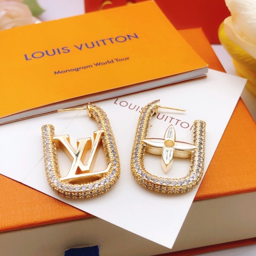 Cheap Louis Vuitton Earrings For Women #1213346 Replica Wholesale [$38.00 USD] [ITEM#1213346] on Replica Louis Vuitton Earrings