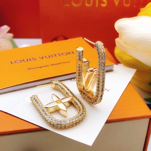 Cheap Louis Vuitton Earrings For Women #1213346 Replica Wholesale [$38.00 USD] [ITEM#1213346] on Replica Louis Vuitton Earrings