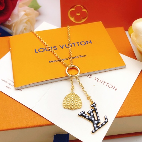 Cheap Louis Vuitton Necklaces #1213350 Replica Wholesale [$34.00 USD] [ITEM#1213350] on Replica Louis Vuitton Necklaces