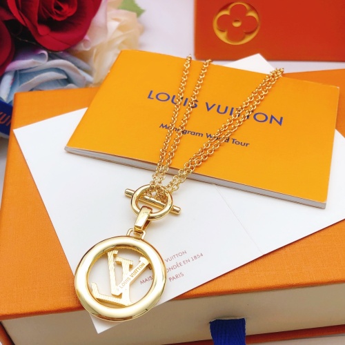 Cheap Louis Vuitton Necklaces #1213360 Replica Wholesale [$34.00 USD] [ITEM#1213360] on Replica Louis Vuitton Necklaces