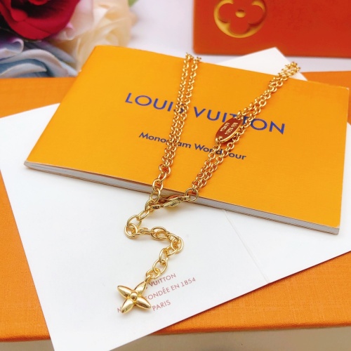 Cheap Louis Vuitton Necklaces #1213360 Replica Wholesale [$34.00 USD] [ITEM#1213360] on Replica Louis Vuitton Necklaces