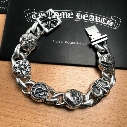 Cheap Chrome Hearts Bracelets For Men #1213366 Replica Wholesale [$56.00 USD] [ITEM#1213366] on Replica Chrome Hearts Bracelets