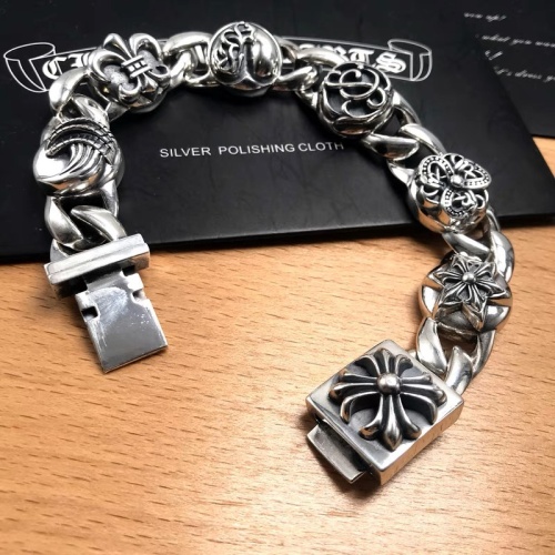 Cheap Chrome Hearts Bracelets For Men #1213366 Replica Wholesale [$56.00 USD] [ITEM#1213366] on Replica Chrome Hearts Bracelets