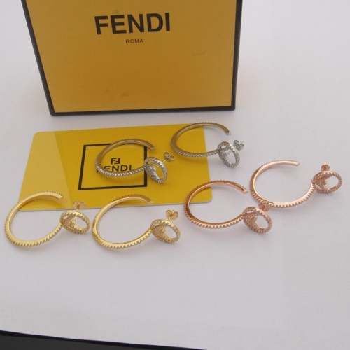 Cheap Fendi Earrings For Women #1213501 Replica Wholesale [$32.00 USD] [ITEM#1213501] on Replica Fendi Earrings