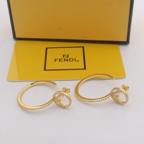 Cheap Fendi Earrings For Women #1213505 Replica Wholesale [$32.00 USD] [ITEM#1213505] on Replica Fendi Earrings