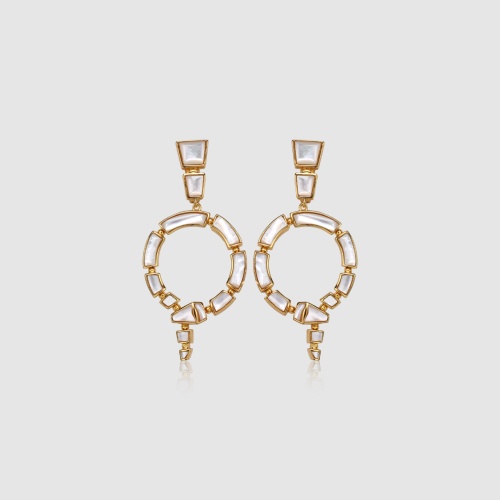 Cheap Bvlgari Earrings For Women #1213527 Replica Wholesale [$52.00 USD] [ITEM#1213527] on Replica Bvlgari Earrings