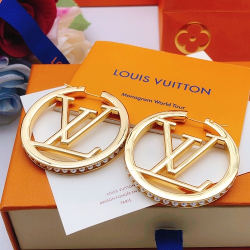 Cheap Louis Vuitton Earrings For Women #1213547 Replica Wholesale [$38.00 USD] [ITEM#1213547] on Replica Louis Vuitton Earrings