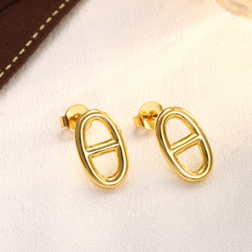 Cheap Hermes Earrings For Women #1213597 Replica Wholesale [$23.00 USD] [ITEM#1213597] on Replica Hermes Earrings