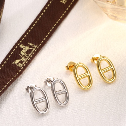 Cheap Hermes Earrings For Women #1213597 Replica Wholesale [$23.00 USD] [ITEM#1213597] on Replica Hermes Earrings