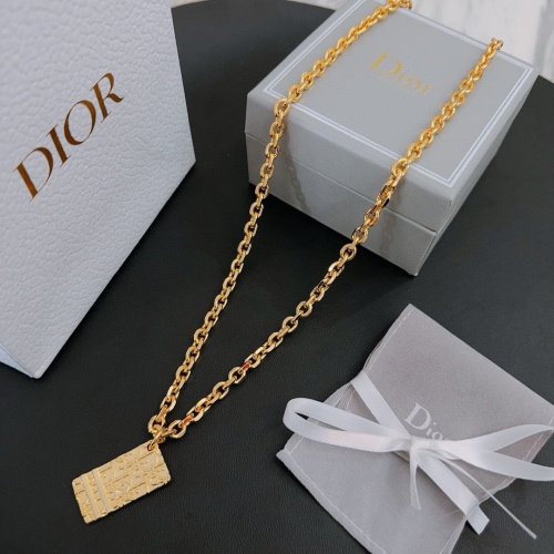 Cheap Christian Dior Necklaces #1213636 Replica Wholesale [$52.00 USD] [ITEM#1213636] on Replica Christian Dior Necklaces