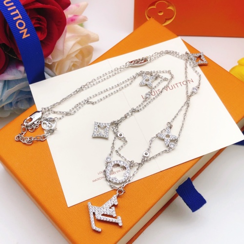 Cheap Louis Vuitton Necklaces #1213698 Replica Wholesale [$39.00 USD] [ITEM#1213698] on Replica Louis Vuitton Necklaces