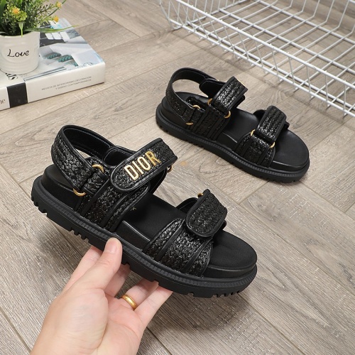 Cheap Christian Dior Sandal For Women #1213731 Replica Wholesale [$98.00 USD] [ITEM#1213731] on Replica Christian Dior Sandal