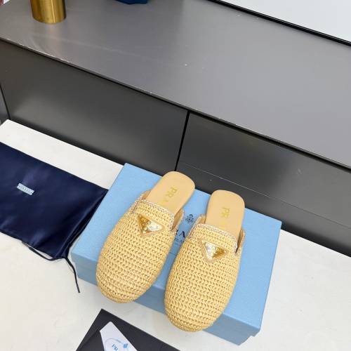 Cheap Prada Slippers For Women #1213732 Replica Wholesale [$96.00 USD] [ITEM#1213732] on Replica Prada Slippers