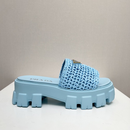 Cheap Prada Slippers For Women #1213736 Replica Wholesale [$96.00 USD] [ITEM#1213736] on Replica Prada Slippers