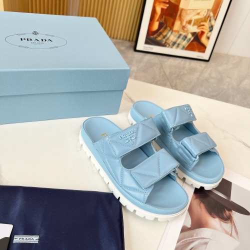 Cheap Prada Slippers For Women #1213745 Replica Wholesale [$96.00 USD] [ITEM#1213745] on Replica Prada Slippers