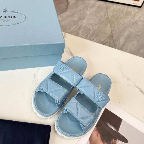 Cheap Prada Slippers For Women #1213745 Replica Wholesale [$96.00 USD] [ITEM#1213745] on Replica Prada Slippers