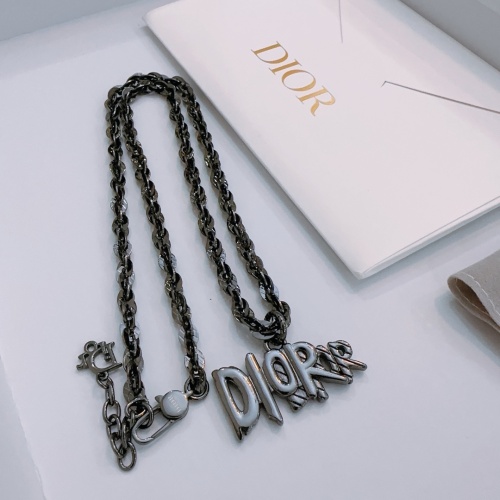 Cheap Christian Dior Necklaces #1213763 Replica Wholesale [$52.00 USD] [ITEM#1213763] on Replica Christian Dior Necklaces