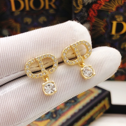 Cheap Christian Dior Earrings For Women #1213767 Replica Wholesale [$25.00 USD] [ITEM#1213767] on Replica Christian Dior Earrings